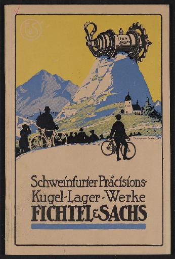 Fichtel u. Sachs Naben Katalog 1915 - Velopedia